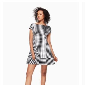 new Kate Spade gingham fiorella dress